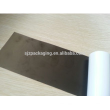 Black white PE surface protection film for stainless steel